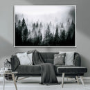 Foggy Pine Forest Canvas Wall Art by MyGreatCanvas | Canvas Wall Art Prints | Photo Prints & Wall Decor