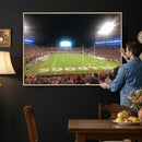 Dooley Stadium Wall Art, Sports Arena Panoramic Canvas