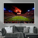 Jordan-Hare Football Stadium Wall Art Canvas Print, Football by MyGreatCanvas | Canvas Wall Art Prints | Photo Prints & Wall Decor