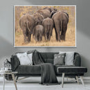 Wild Elephant Wall Art Canvas Print by MyGreatCanvas | Canvas Wall Art Prints | Photo Prints & Wall Decor