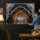 Abstract Wood Grain Canvas Print, Tree Ring Pattern Wall by MyGreatCanvas | Canvas Wall Art Prints | Photo Prints & Wall Decor