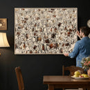 Abstract Longhorn Wall Art Canvas Print - Farm Animal by MyGreatCanvas | Canvas Wall Art Prints | Photo Prints & Wall Decor