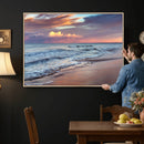 Ocean Sunset Wall Art Canvas Print – Coastal Beach by MyGreatCanvas | Canvas Wall Art Prints | Photo Prints & Wall Decor