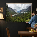 Yosemite Valley Wall Art Canvas Print – Misty Mountain by MyGreatCanvas | Canvas Wall Art Prints | Photo Prints & Wall Decor