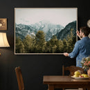 Mountain Forest Wall Art Canvas Print, Alpine Landscape by MyGreatCanvas | Canvas Wall Art Prints | Photo Prints & Wall Decor
