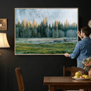 Forest Meadow Wall Art Canvas Print, Pine Tree Landscape by MyGreatCanvas | Canvas Wall Art Prints | Photo Prints & Wall Decor
