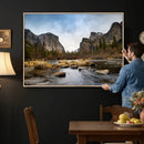Yosemite Valley Mountain Landscape Wall Art Canvas Print, by MyGreatCanvas | Canvas Wall Art Prints | Photo Prints & Wall Decor