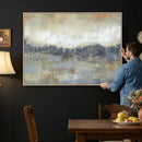 Abstract Neutral Landscape Painting Wall Art by MyGreatCanvas | Canvas Wall Art Prints | Photo Prints & Wall Decor