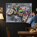 Graffiti Gaming Canvas Wall Art For Bedroom - Gaming Wall by MyGreatCanvas | Canvas Wall Art Prints | Photo Prints & Wall Decor