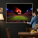 Auburn Stadium Wall Art Canvas Print, College Football Night by MyGreatCanvas | Canvas Wall Art Prints | Photo Prints & Wall Decor