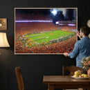 Clemson Football Stadium Wall Art Canvas Print, College by MyGreatCanvas | Canvas Wall Art Prints | Photo Prints & Wall Decor