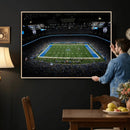 Detroit Lions Stadium Wall Art Canvas Print, Football Field by MyGreatCanvas | Canvas Wall Art Prints | Photo Prints & Wall Decor