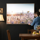 Lavender Field Wall Art Canvas Print, Butterfly Floral by MyGreatCanvas | Canvas Wall Art Prints | Photo Prints & Wall Decor