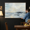 Abstract Coastal Landscape Wall Art Canvas Print – Soft Blue by MyGreatCanvas | Canvas Wall Art Prints | Photo Prints & Wall Decor