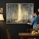 Abstract Birch Forest Wall Art Canvas Print – Modern Neutral by MyGreatCanvas | Canvas Wall Art Prints | Photo Prints & Wall Decor