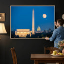 Washington DC Skyline Wall Art Canvas Print – Lincoln by MyGreatCanvas | Canvas Wall Art Prints | Photo Prints & Wall Decor