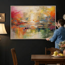 Colorful Abstract Canvas Wall Art — Large Textured Oil by MyGreatCanvas | Canvas Wall Art Prints | Photo Prints & Wall Decor