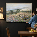 Katie Staples Hillside Canvas Wall Art — Coastal Wildflower by MyGreatCanvas | Canvas Wall Art Prints | Photo Prints & Wall Decor