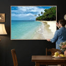 Puerto Rico Beach Paradise Wall Art – Tropical Coastal Print by MyGreatCanvas | Canvas Wall Art Prints | Photo Prints & Wall Decor