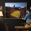 Chicago Bears Soldier Field Canvas Wall Art, NFL Stadium Panorama Print, Football Arena Photography for Sports Fans by MyGreatCanvas | Canvas Wall Art Prints | Photo Prints & Wall Decor