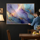 Colorful Abstract Canvas Wall Art Print, Vibrant Popup Color Art Print