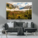 Half Dome Yosemite Canvas Wall Art – Majestic Triptych