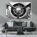Vintage Airplane Wall Art Canvas Print by MyGreatCanvas | Canvas Wall Art Prints | Photo Prints & Wall Decor