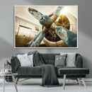 Vintage Airplane Canvas Print by MyGreatCanvas | Canvas Wall Art Prints | Photo Prints & Wall Decor