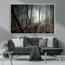 Dark Family and Tree Wall Art Canvas Print by MyGreatCanvas | Canvas Wall Art Prints | Photo Prints & Wall Decor
