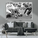 American Football Player Wall Art Canvas Print by MyGreatCanvas | Canvas Wall Art Prints | Photo Prints & Wall Decor