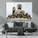 Buddha Statue Wall Art Canvas Print