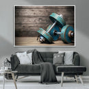 Dambell and Sport Wall Art Canvas Print by MyGreatCanvas | Canvas Wall Art Prints | Photo Prints & Wall Decor