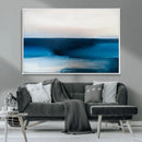 Dark Blue Abstract Wall Art Canvas Print by MyGreatCanvas | Canvas Wall Art Prints | Photo Prints & Wall Decor
