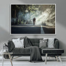 Cycling Road Bike in the Morning, Cycling Road Bike Canvas by MyGreatCanvas | Canvas Wall Art Prints | Photo Prints & Wall Decor