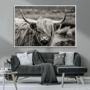 Cow Focus Canvas Wall Art Print by MyGreatCanvas | Canvas Wall Art Prints | Photo Prints & Wall Decor