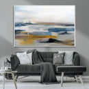 Abstract Landscape Wall Art Canvas | 3 Panel Modern Blue, by MyGreatCanvas | Canvas Wall Art Prints | Photo Prints & Wall Decor