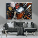 Spices and Seasonings Canvas Wall Art – Colorful Triptych by MyGreatCanvas | Canvas Wall Art Prints | Photo Prints & Wall Decor