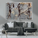 Abstract African Womens Art Canvas Print by MyGreatCanvas | Canvas Wall Art Prints | Photo Prints & Wall Decor