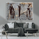 African American Wall Art – Elegant African Women Canvas
