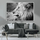 Lion Wall Art Canvas Print – Framed Majestic Wildlife by MyGreatCanvas | Canvas Wall Art Prints | Photo Prints & Wall Decor