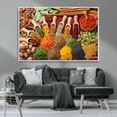 Spices Kitchen Wall Art Canvas Print by MyGreatCanvas | Canvas Wall Art Prints | Photo Prints & Wall Decor