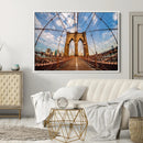 Brooklyn Bridge Manhattan Wall Art Canvas Print by MyGreatCanvas | Canvas Wall Art Prints | Photo Prints & Wall Decor