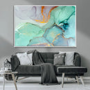 Colorful Marble Fluid Effect Canvas Wall Art Print by MyGreatCanvas | Canvas Wall Art Prints | Photo Prints & Wall Decor