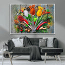 Spoonful of Spices Cooking Wall Art Canvas Print - Vibrant by MyGreatCanvas | Canvas Wall Art Prints | Photo Prints & Wall Decor