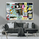 Graffiti Wall Art – Colorful Urban Street Canvas Print, by MyGreatCanvas | Canvas Wall Art Prints | Photo Prints & Wall Decor