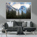Half Dome Yosemite Calinia Wall Art Canvas Print El Capitan by MyGreatCanvas | Canvas Wall Art Prints | Photo Prints & Wall Decor