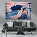 Santorini Island Wall Art Canvas Print by MyGreatCanvas | Canvas Wall Art Prints | Photo Prints & Wall Decor