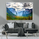 Yosemite Park Half Dome 3 Panel Canvas Print | Large Giclée by MyGreatCanvas | Canvas Wall Art Prints | Photo Prints & Wall Decor