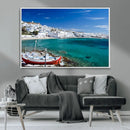 Santorini Wall Art Canvas Print by MyGreatCanvas | Canvas Wall Art Prints | Photo Prints & Wall Decor