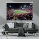 Mississippi State Bulldogs Stadium Wall Art Canvas Print –